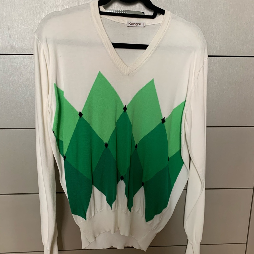 Cotton sweater. Made in Italy